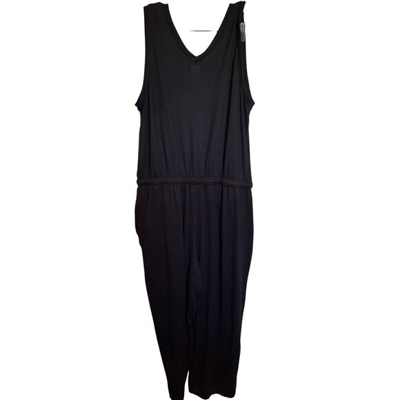 32 Degrees Cool Long black romper sleeveless size Large - Picture 3 of 7